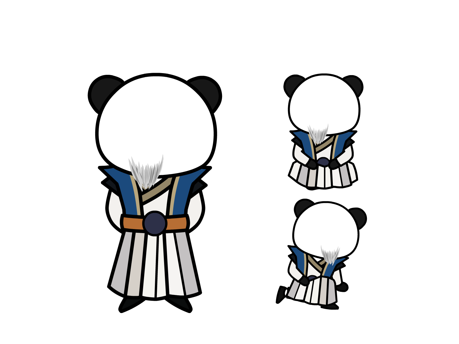 人物图-玄幻修仙-多动作-男6