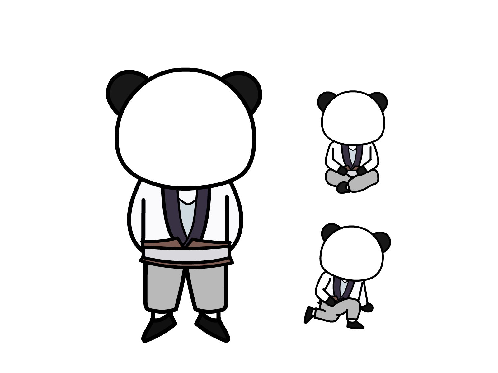 人物图-玄幻修仙-多动作-男8