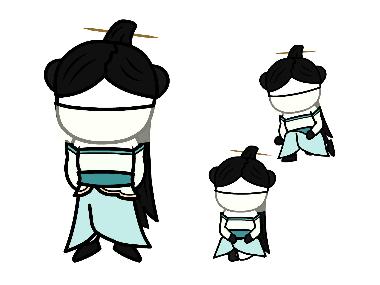 人物图-玄幻修仙-多动作-女7