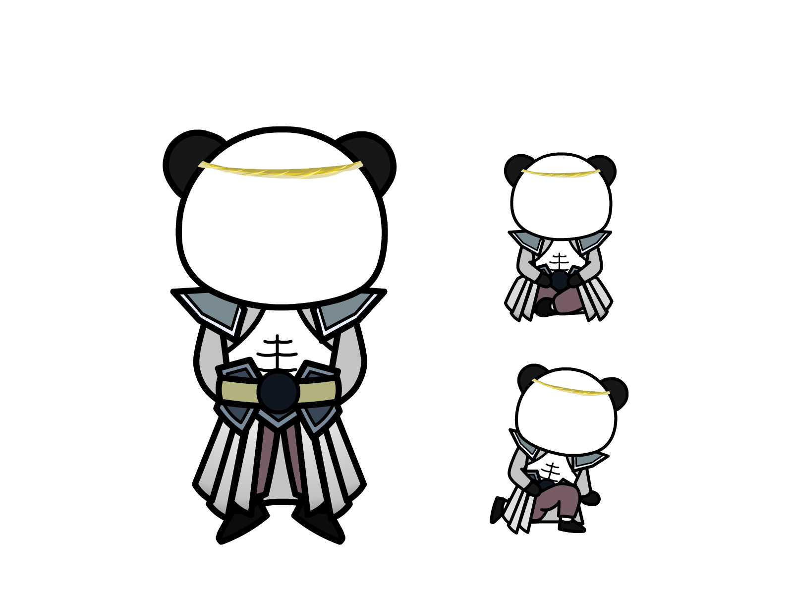 人物图-玄幻修仙-多动作-男3