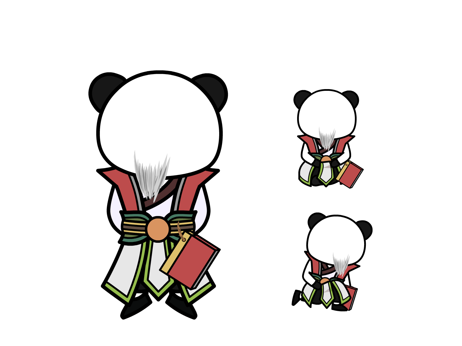 人物图-玄幻修仙-多动作-男8